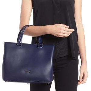 NWOT Longchamp Honore 404 Medium Leather Tote Bag